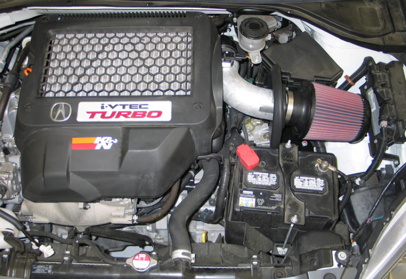 2007-2008 RDX L4-2.3L Silver Typhoon Short Ram Intake - View 4 | Dirty Garage