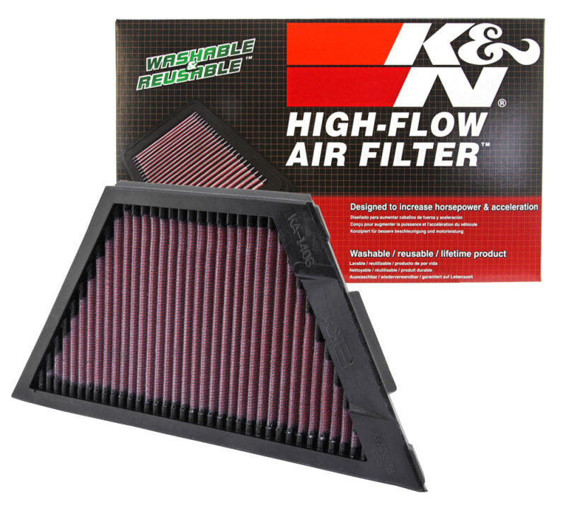 Universal Kawasaki ZX1rR Ninja/ZZR1400/1400GTR/ZX14R 11.25in O/S L x 4.75in O/S W Replacement Air Filter | Dirty Garage
