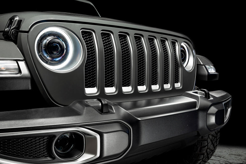 2018-2024 Wrangler Gladiator Oculus Bi-LED Projector Headlights Amber White Switchback - View 11 | Dirty Garage