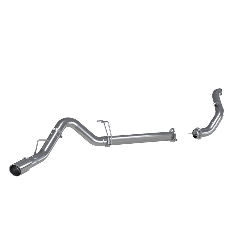 2011-2014 Superduty 6.7L 4" Filter Back Single Side Exit Alum Down Pipe Exhaust | Dirty Garage