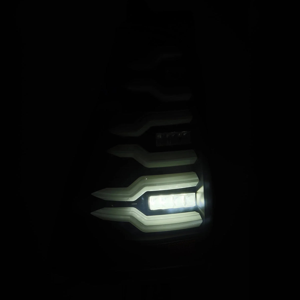 2003-2009 4Runner Luxx-Series LED Tail Lights Black - View 6 | Dirty Garage
