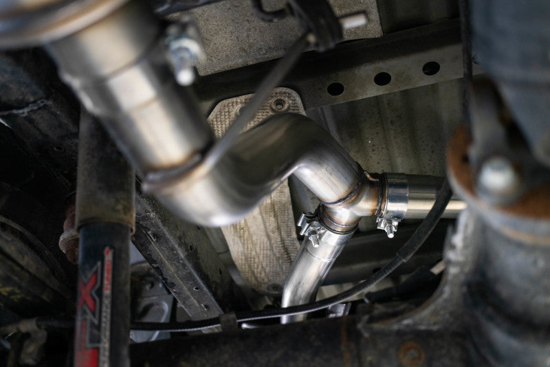 2019-2020 Ranger 2.3L 3 Dual Split Rear Exit 4 Tips AL Cat Back - View 3 | Dirty Garage