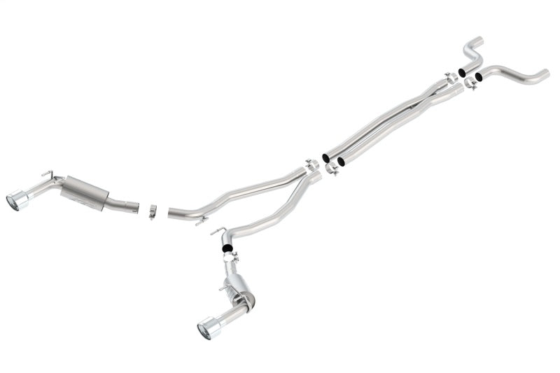 Borla 14-15 Chevy Camaro SS 6.2L V8 Single Split Rear Exit ATAK Catback Exhaust | Dirty Garage