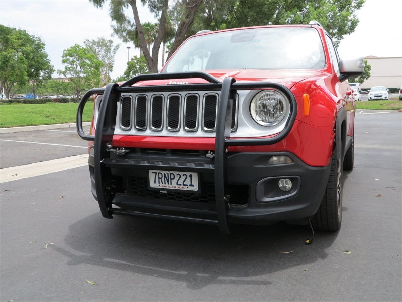 Rugged Ridge Grille Guard Black 15-18 Jeep Renegade - View 3 | Dirty Garage