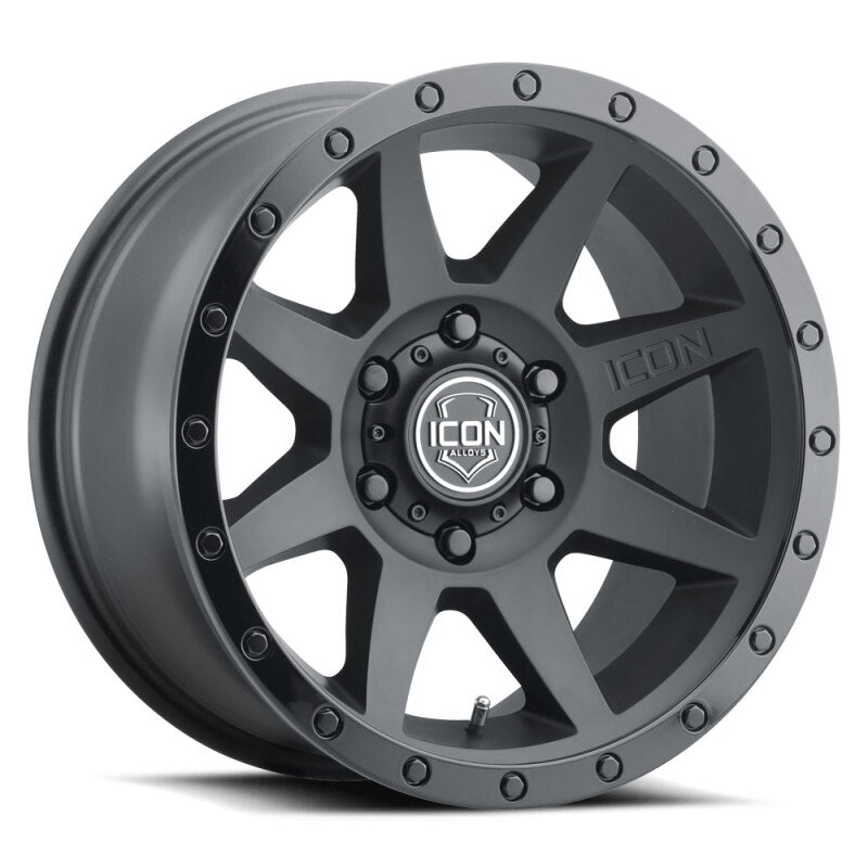 Universal Rebound 18x9 6x135 6mm Offset Double Black Wheel | Dirty Garage