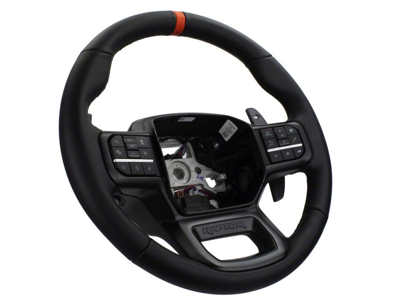 2021+ F-150 Raptor Steering Wheel Kit - Black - View 3 | Dirty Garage