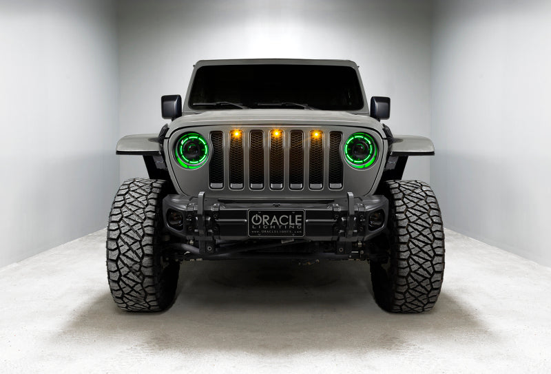 2018-2025 JL Gladiator JT Oculus Bi-LED Projector Headlights w BC1 Controller - View 2 | Dirty Garage