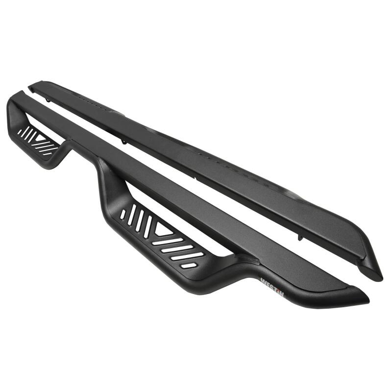 Westin 14-22 Toyota 4Runner (Excl. Limited & Nightshade) Outlaw Nerf Step Bars - Textured Black - View 3 | Dirty Garage