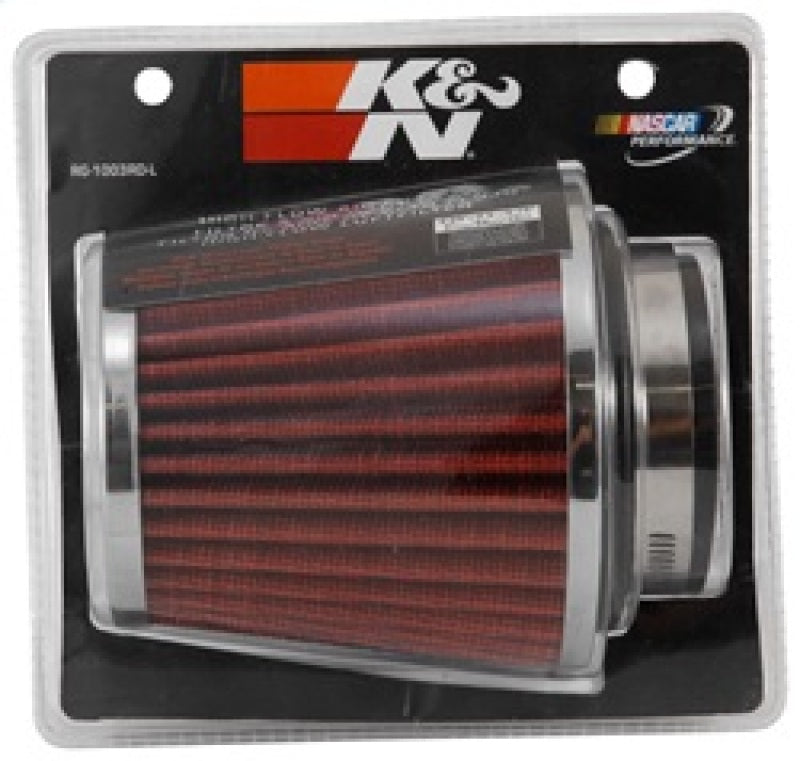 Universal Chrome Filter 2 3/4in FLG/4 1/2in Bottom/4 1/2in Height - View 4 | Dirty Garage