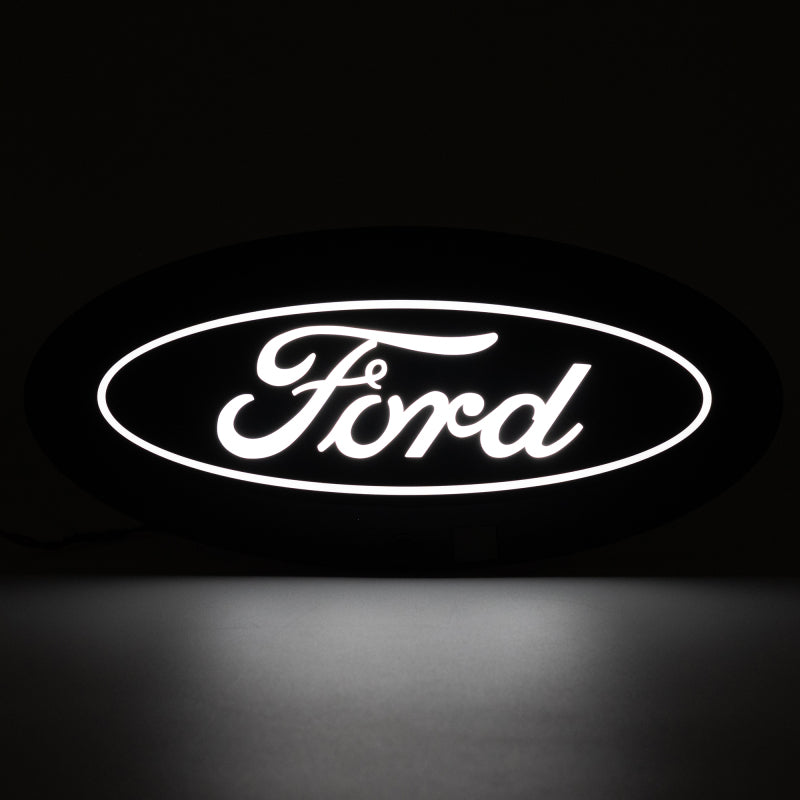 2023-2026 Super Duty Front Luminix Ford Led Grille Emblems - View 4 | Dirty Garage