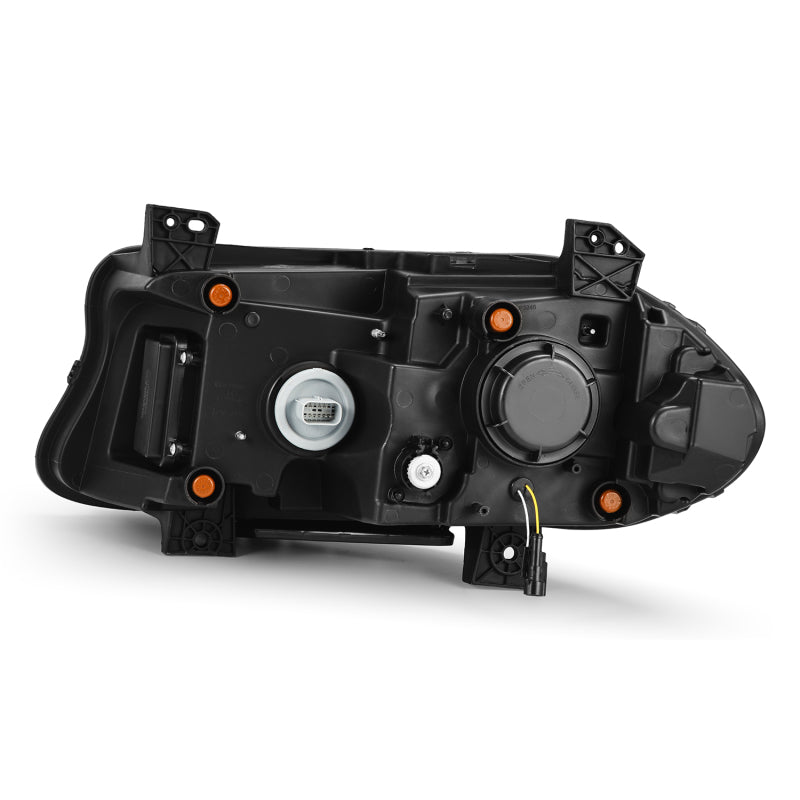 2015-2023 Charger Nova-Series LED Projector Black Headlights Sequential Signal Switchback DRL - View 2 | Dirty Garage