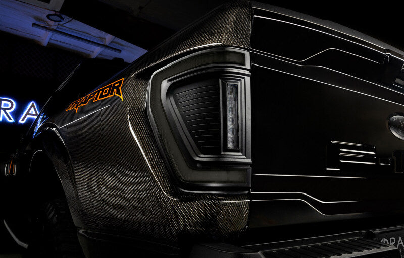 2021-2024 F-150 Black Series Flush Style LED Tail Lights - View 4 | Dirty Garage