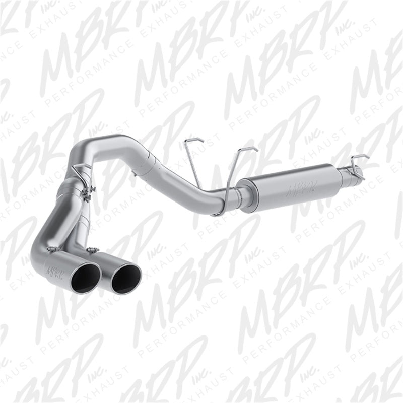 2014-2016 Ram HD 6.4L 4" 409 SS Single Side Dual Outlet Cat Back Exhaust | Dirty Garage