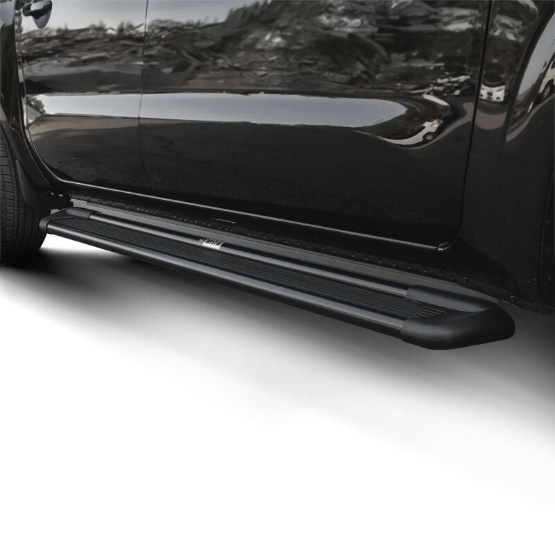 Universal Sure-Grip Series 79" Black Aluminum Running Boards- - View 12 | Dirty Garage