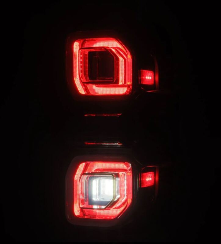 2021-2024 Bronco Nova-Series LED Tail Lights Alpha Black - View 2 | Dirty Garage