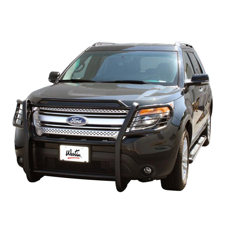 Westin Premier 4 Oval Nerf Step Bars 75 in - Black - View 3 | Dirty Garage