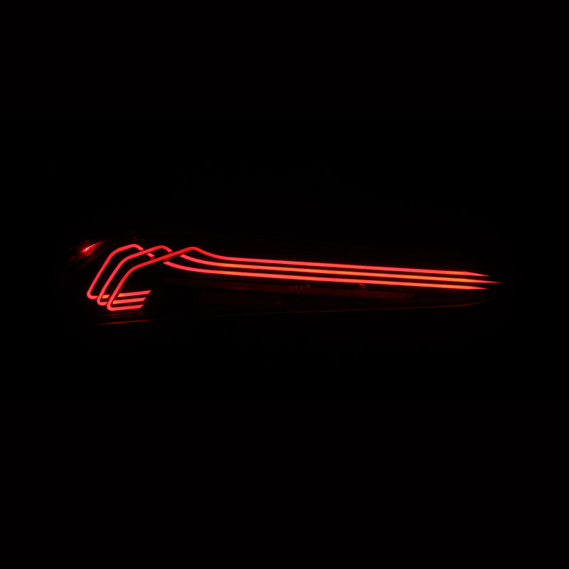 2020-2024 Supra Luxx-Series Laser Style LED Tail Lights Alpha-Black - View 2 | Dirty Garage