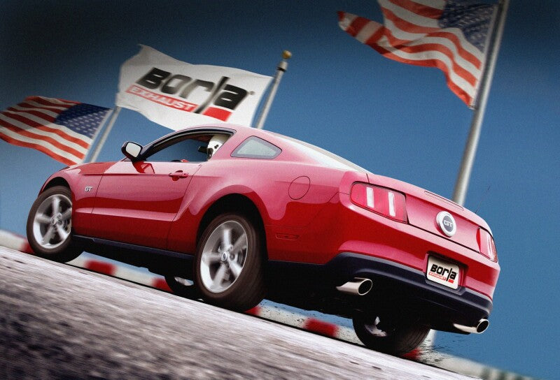 Borla 2010 Mustang GT 4.6L S-type Exhaust (rear section only) - View 5 | Dirty Garage