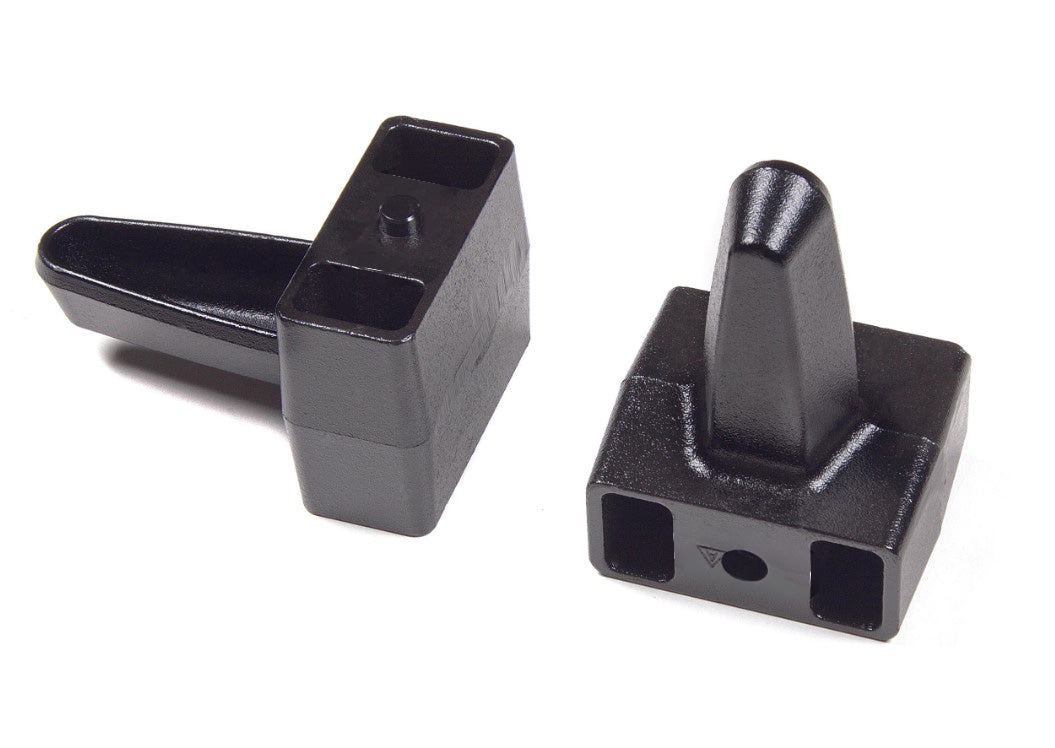 5" Rear Leaf Spring Lift Block Kit 5/8" Pin with Wing | Dirty Garage