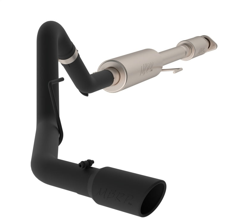 2015-2020 F-150 5.0L 3" Cat Back Single Side Exit Black Exhaust System | Dirty Garage