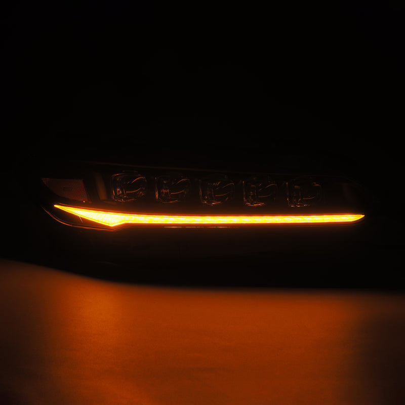 2022-2025 Civic Nova-Series LED Black Headlights - View 2 | Dirty Garage