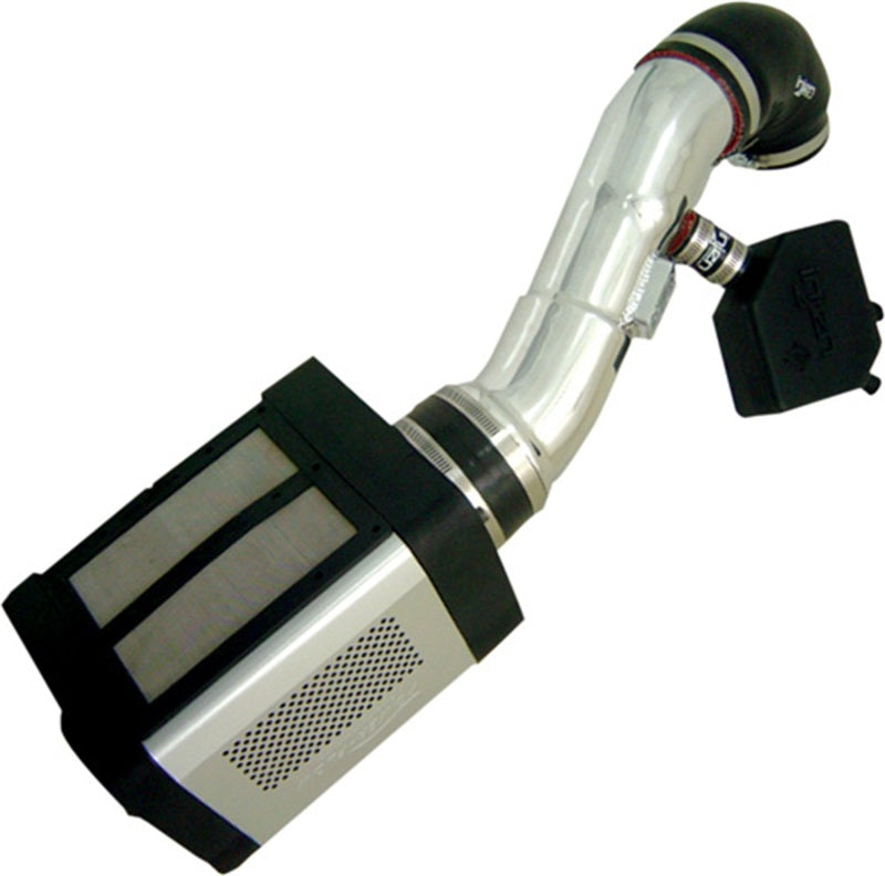 2004-2012 Nissan V8 5.6L Power-Flow Polished Power Box Air Intake System | Dirty Garage