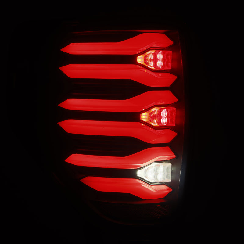 2009-2014 F-150 Luxx-Series LED Tail Lights Black Housing - View 2 | Dirty Garage