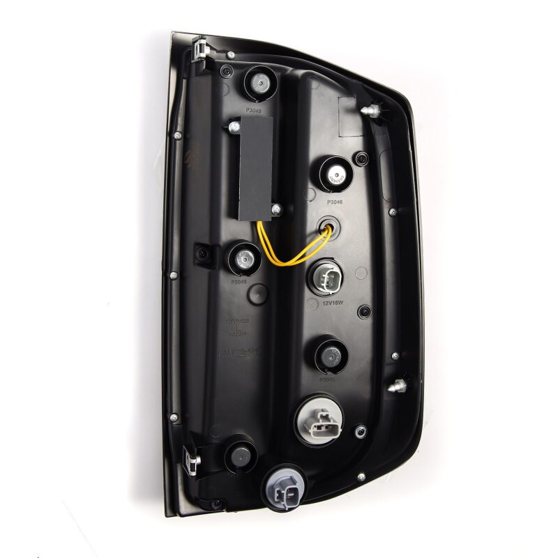 2014-2021 Tundra Luxx-Series LED Tail Lights Black with Activation Light Sequential Signal - View 2 | Dirty Garage