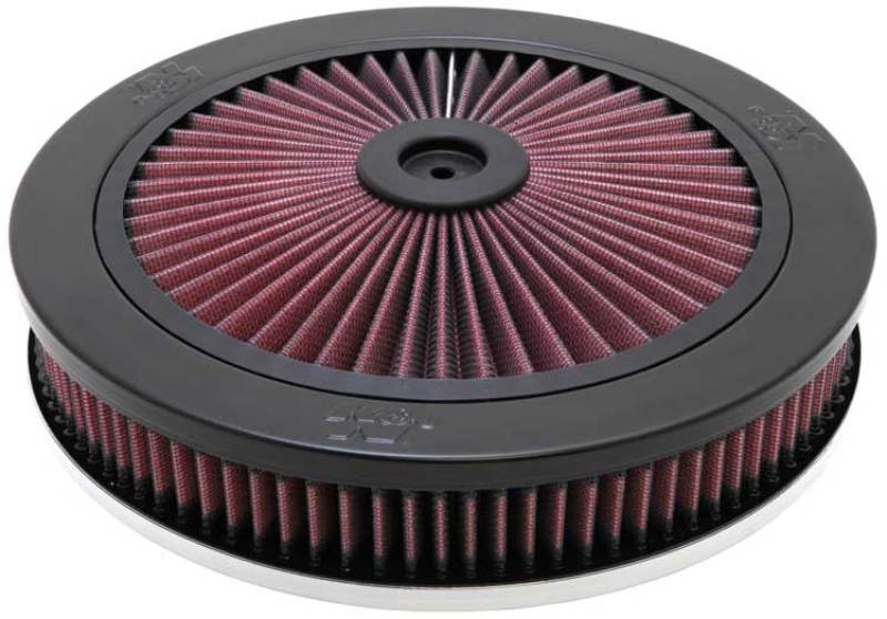 Universal X-Stream Top Filter Red 11in/5.125in Neck Flange/3.5in Height | Dirty Garage