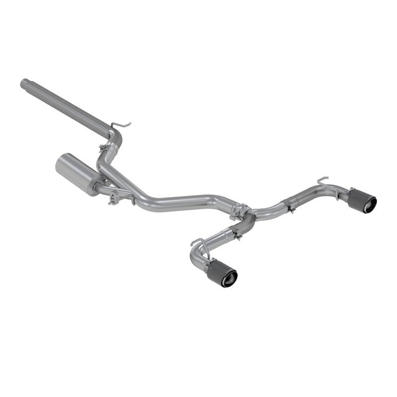 2015-2017 VW Golf GTI 2.0L Turbo 3" T304 Cat Back Exhaust Dual Split Rear Exit | Dirty Garage