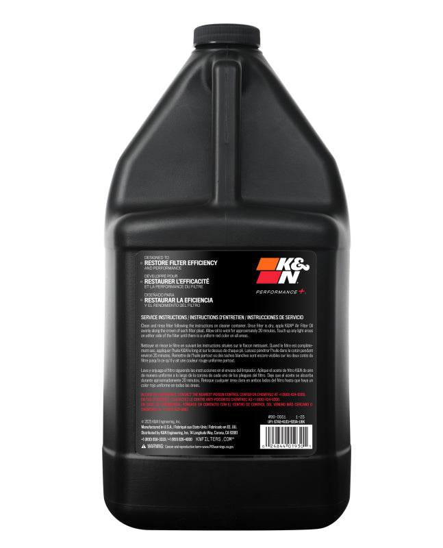 Universal 1 Gallon Air Filter Oil - View 6 | Dirty Garage