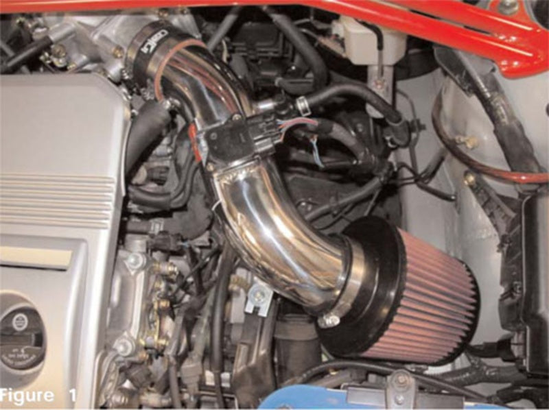 2004-2005 Camry/Solara V6 3.3L Black IS Short Ram Cold Air Intake - View 4 | Dirty Garage