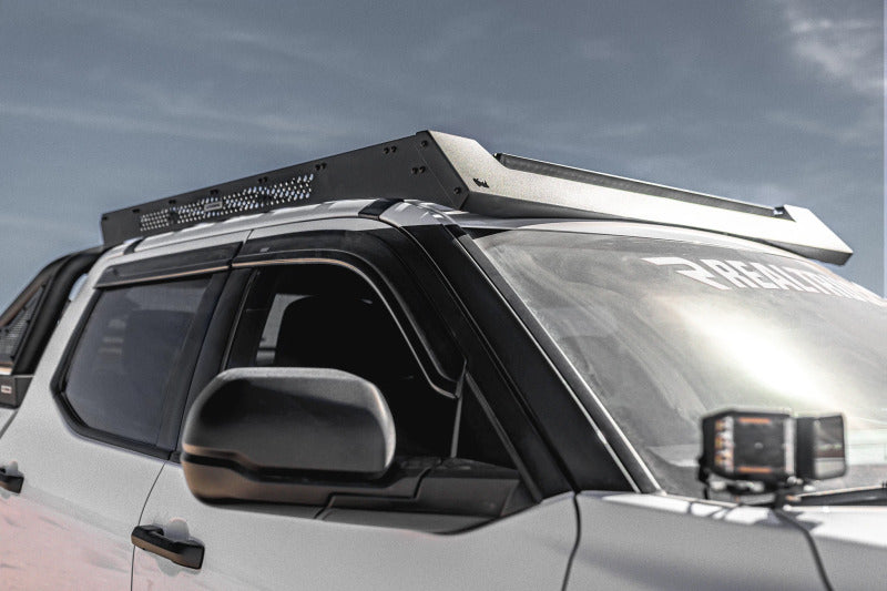 Go Rhino 22-23 Toyota Tundra CrewMax Ceros Low Profile Roof Rack - Tex. Blk - View 4 | Dirty Garage