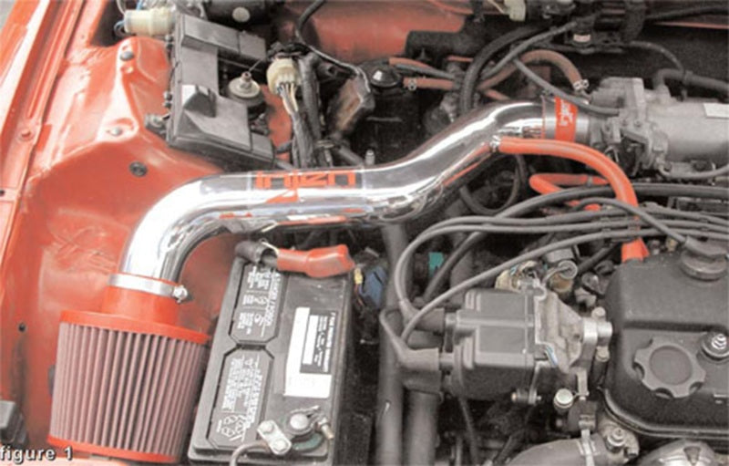 1988-1991 Civic CRX Si Polished Short Ram Intake - View 5 | Dirty Garage