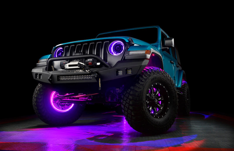 2018-2025 JL Gladiator JT Oculus Bi-LED Projector Headlights w BC1 Controller - View 3 | Dirty Garage