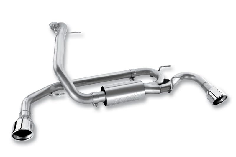 Borla 10-13 Mazda 3/Mazdaspeed 3 2.5L/2.3L Turbo FEW MT Hatchback SS Exhaust (rear section only) | Dirty Garage