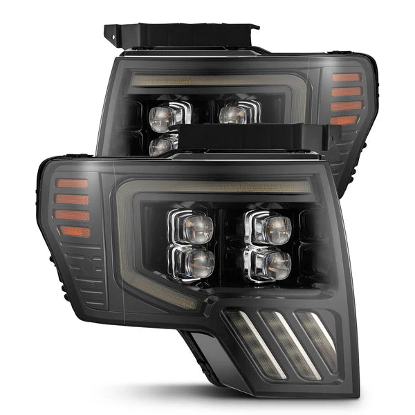 2009-2014 F-150 Nova-Series LED Projector Alpha-Black Headlights | Dirty Garage