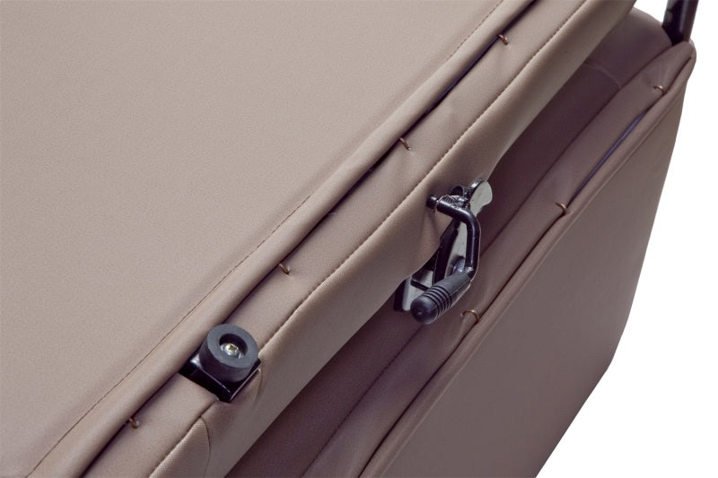 Rugged Ridge Fixed Rear Seat Tan 55-95 Jeep CJ / Jeep Wrangler - View 4 | Dirty Garage