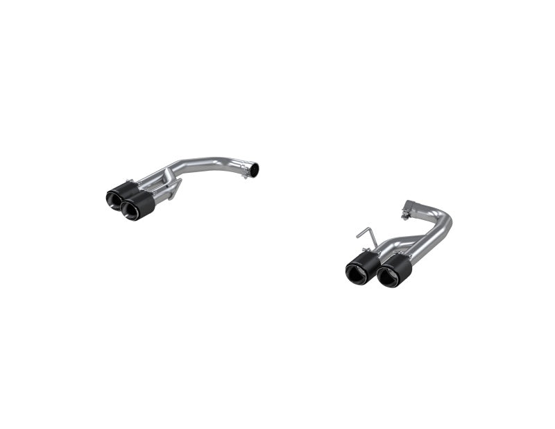 2018-2021 Mustang GT 5.0L 2.5i Axle-Back Dual Rear Exit Quad CF Tips | Dirty Garage