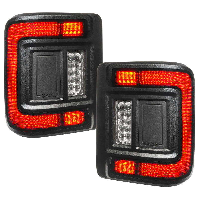 2018-2025 Wrangler LED Flush Mount Tinted Tail Light - View 2 | Dirty Garage