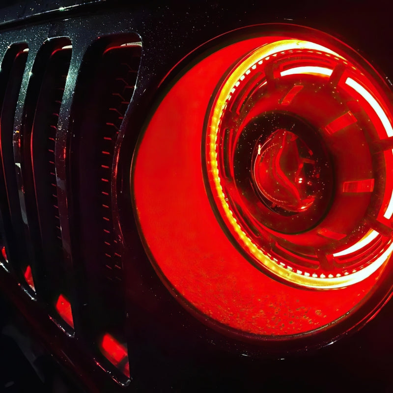 2018-2025 JL Gladiator JT Oculus Bi-LED Projector Headlights w BC1 Controller - View 4 | Dirty Garage
