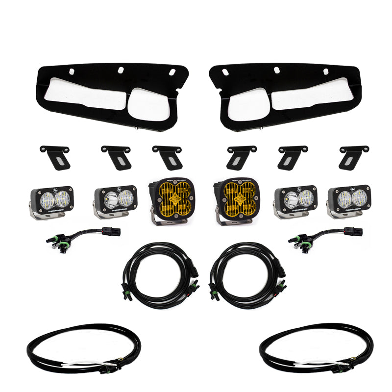 2021-2026 Bronco Amber SAE Fog Pocket Kit w/ Upfitter | Dirty Garage