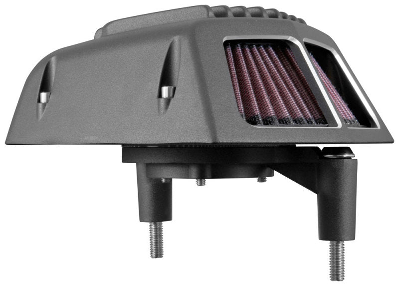 Street Metal Intake System for 2001-2016 Harley-Davidson Softail/Dyna - Shaker Black - View 9 | Dirty Garage