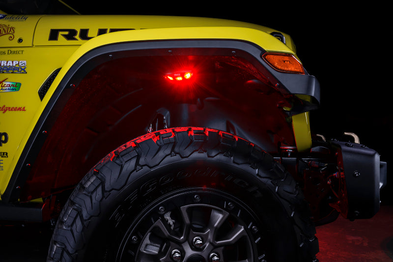 Universal Underbody RGBW Wheel Well Rock Light Kit 4 PCS ColorSHIFT - View 16 | Dirty Garage