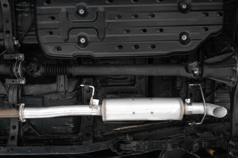 2016 Toyota Tacoma 3.5"L Cat Back Turn Down T409 Exhaust System - View 5 | Dirty Garage