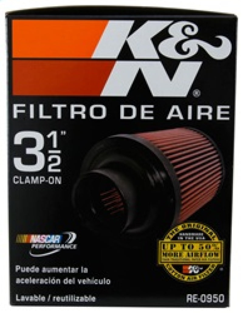 Universal Rubber Filter 3 1/2inch ID FLG/6inch Base/4-5/8inch Top/6inch Height - View 11 | Dirty Garage