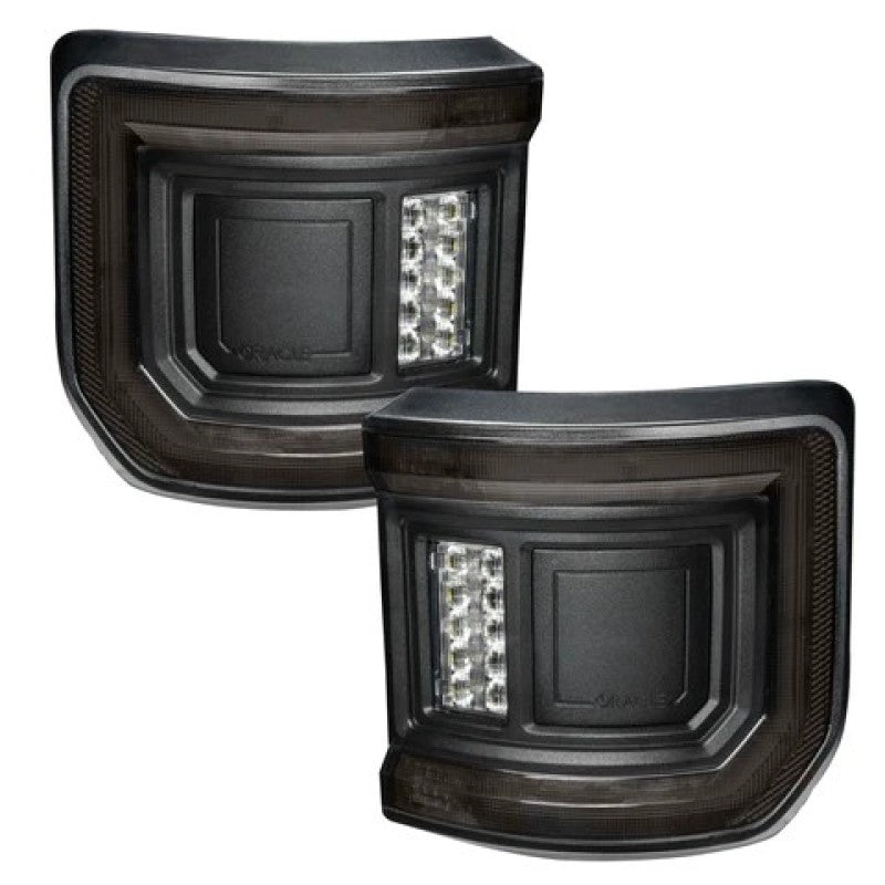 2020-2025 Gladiator JT Flush Mount LED Tail Lights Tinted Lens - View 16 | Dirty Garage