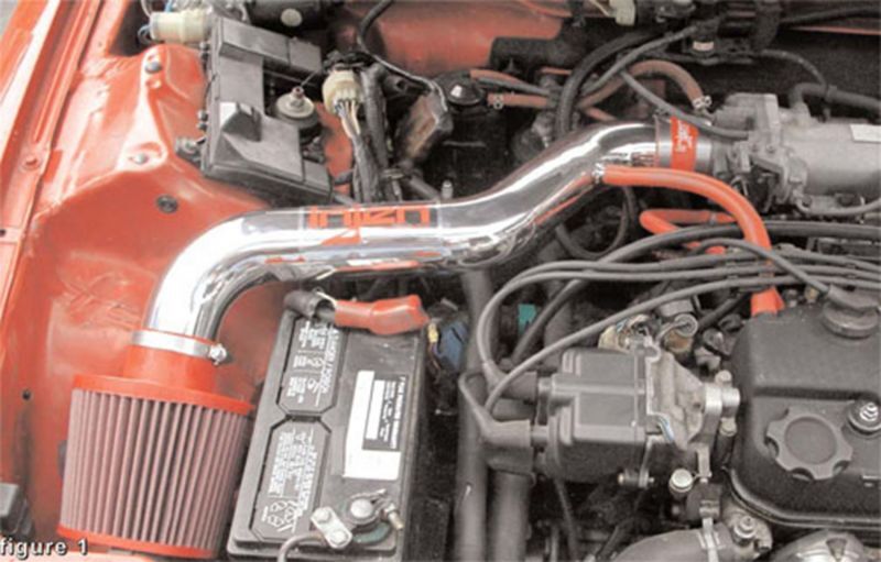 1988-1991 Civic CRX Si Polished Short Ram Intake - View 6 | Dirty Garage