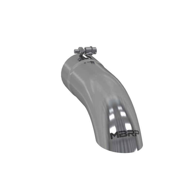 Universal Tip 3.5" OD Turn Down 3.5" Inlet 12" Length - View 2 | Dirty Garage