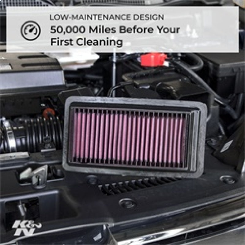 2017-2018 Santa Fe Sport L4-2.4L F/I Drop In Air Filter - View 5 | Dirty Garage